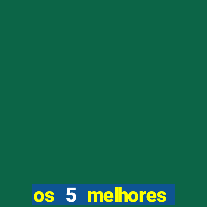 os 5 melhores presidentes do brasil